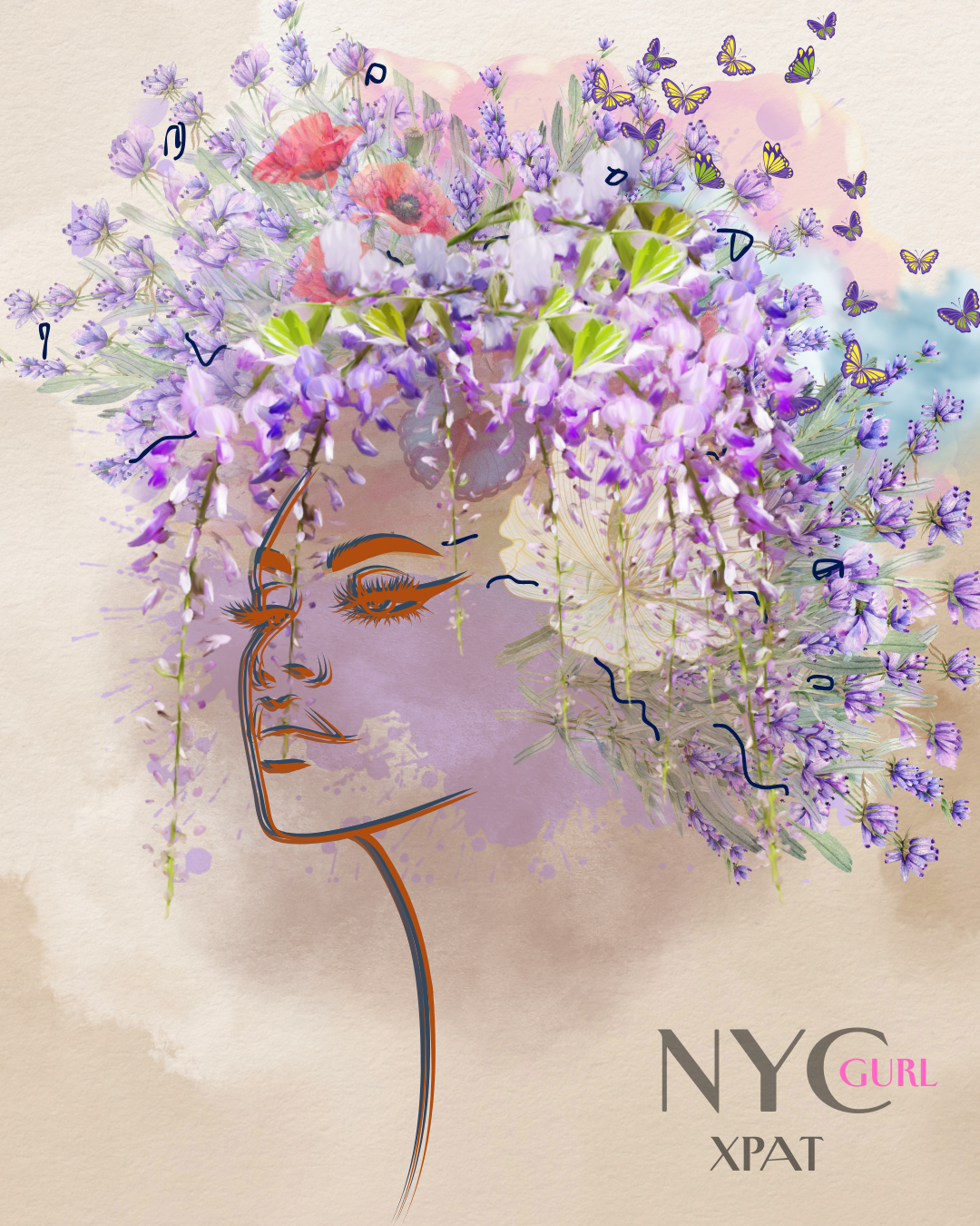 Lavender Afros