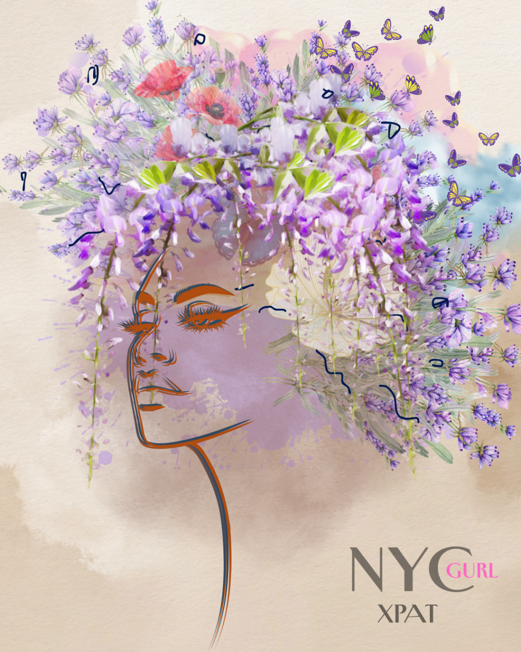 Lavender Afros